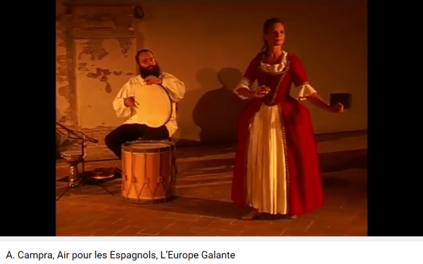 campra l europe galante