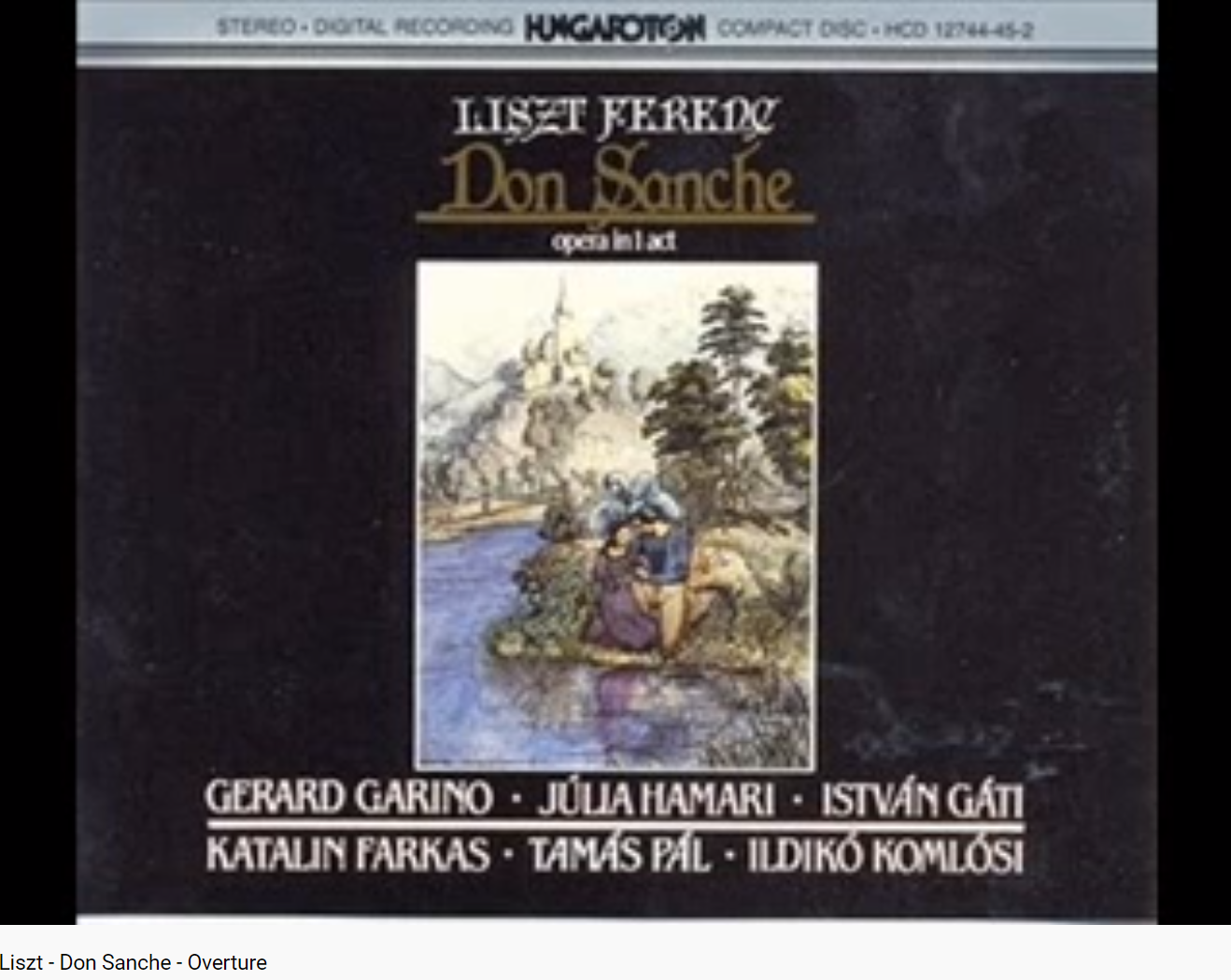 Liszt Don Sanche Ouverture