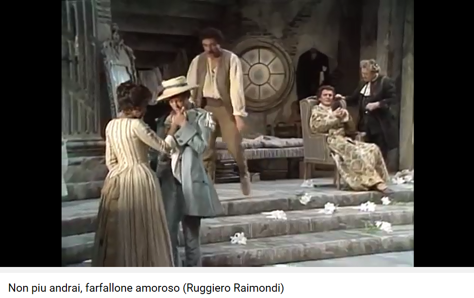 Mozart Les Noces de Figaro Non piu andrai