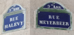 rues Halévy Meyerbeer