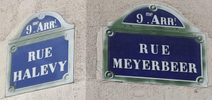 rues Halévy Meyerbeer