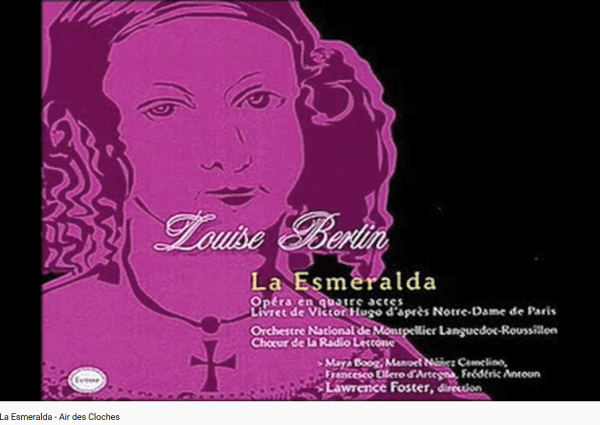 Bertin La Esmeralda air des cloches