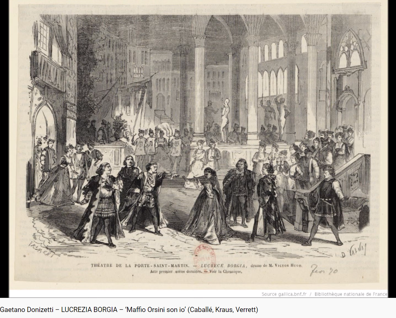 Donizetti Lucrezia Borgia Maffio Orsini son io