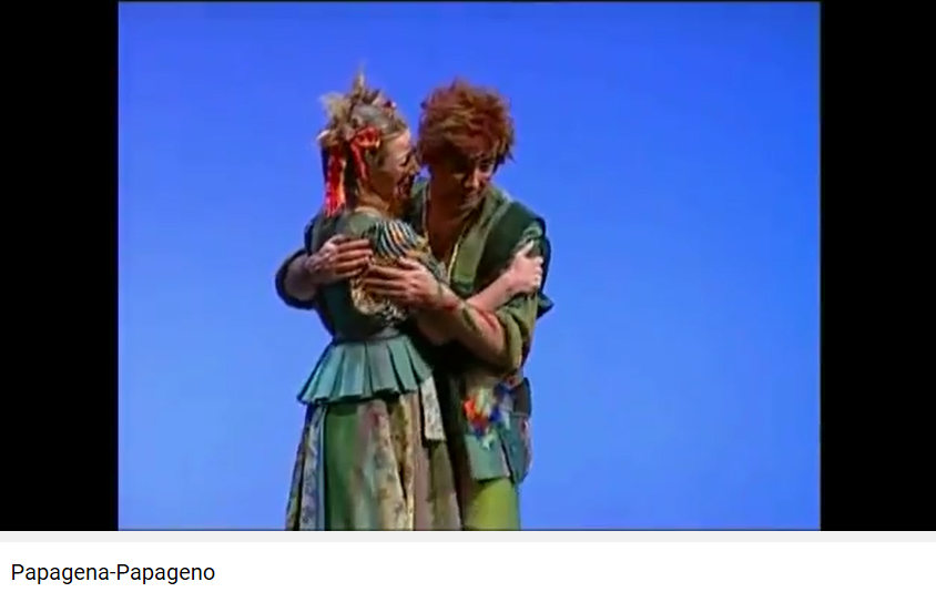 Flûte enchantée Papageno Papagena