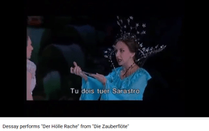 Flûte enchantée Reine de la nuit