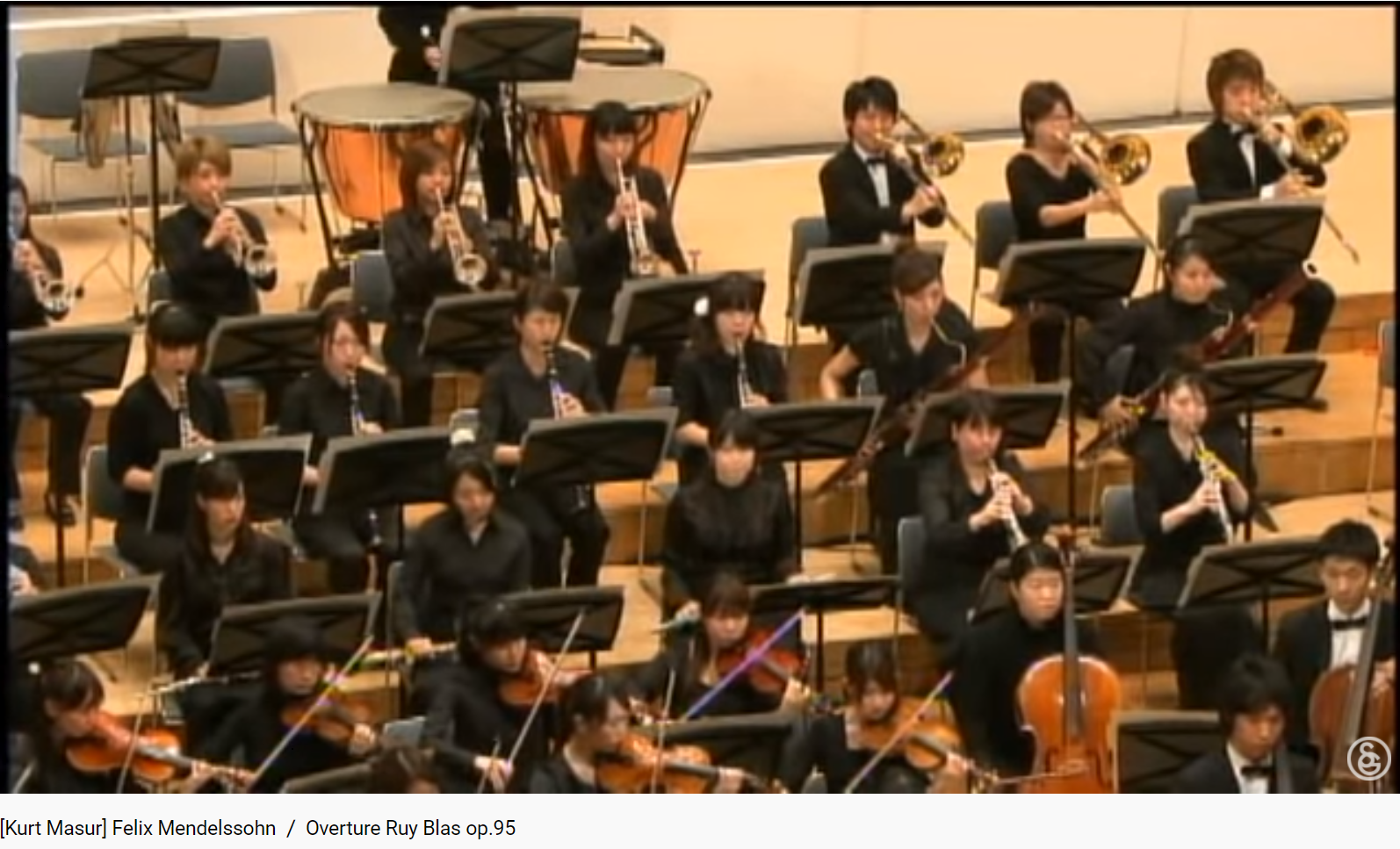 Mendelssohn Ouverture Ruy Blas