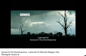 Wagner Rheingold l'orage