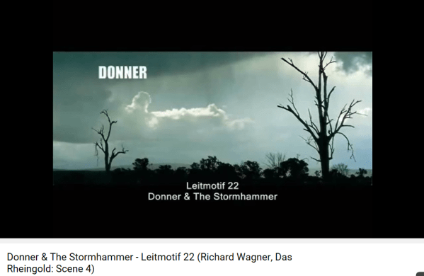 Wagner Rheingold l'orage