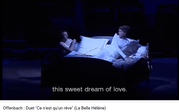 offenbach belle helene ce n'est qu'un reve