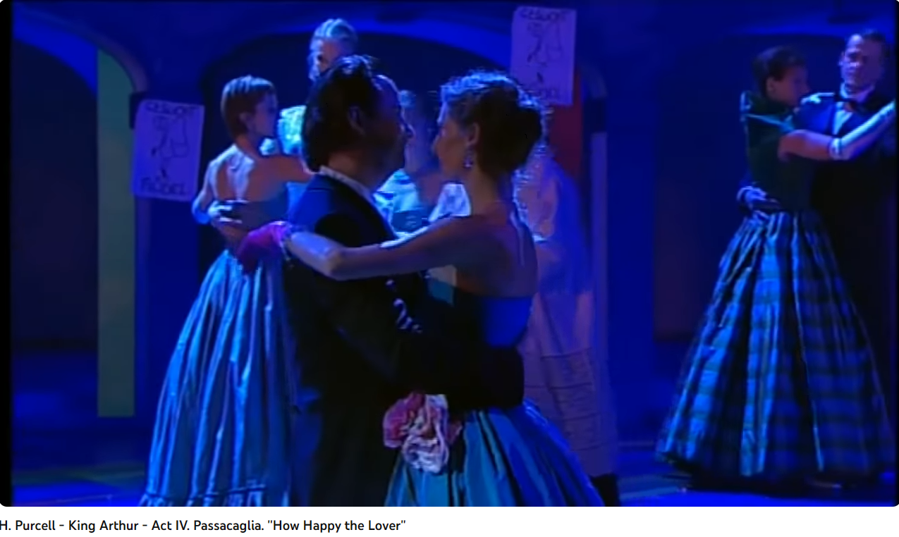 Purcell King Arthur How happy the lovers