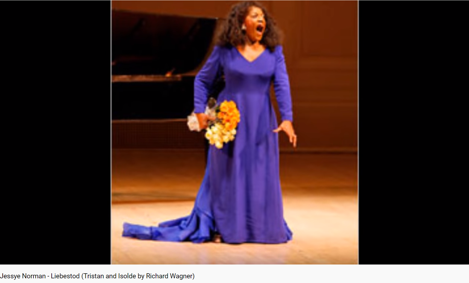 Wagner Tristan und Isolde mort d'Isolde (Norman)