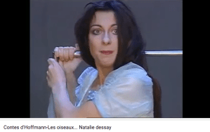 Offenbach Hoffmann les oiseaux dans la charmille Dessay