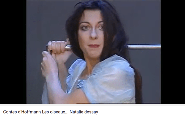 Offenbach Hoffmann les oiseaux dans la charmille Dessay