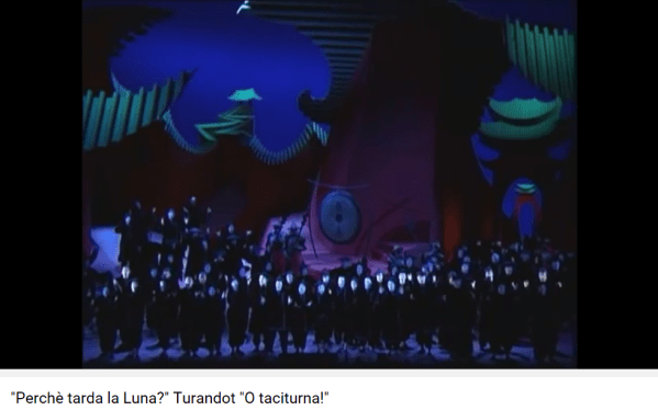 Puccini Turandot Perché tarda la Luna