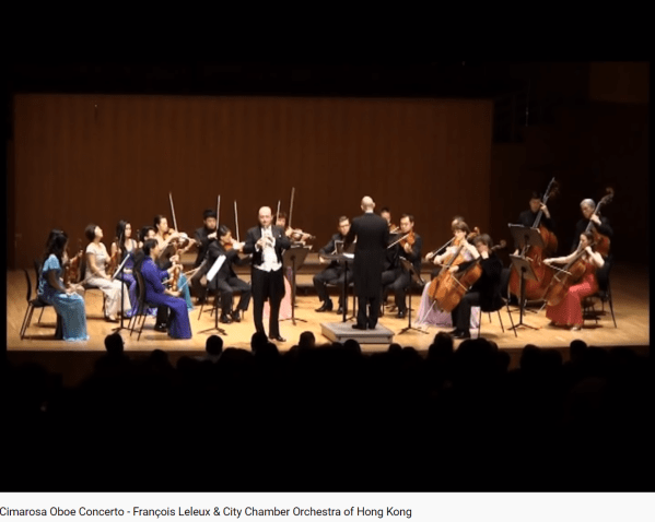 Cimarosa concerto pour hautbois