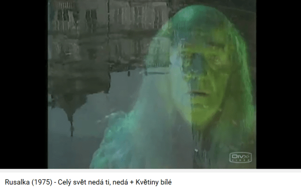 Dvorak Rusalka Cely svet neda ti