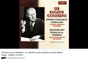 moussorgski Tableaux d'une exposition Baba Yaga