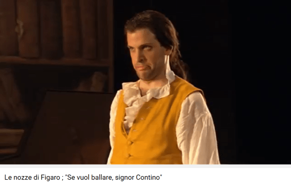 Mozart Le nozze Se vuol ballare