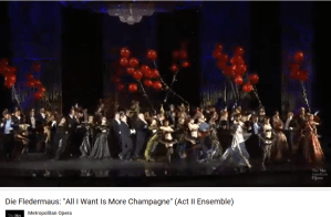 Johann Strauss La Chauve-souris Champagne