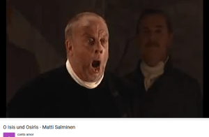 Mozart La Flûte enchantée O Isis und Osiris