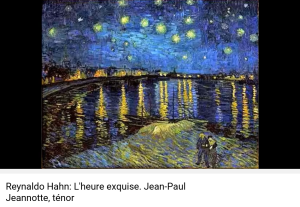 hahn l'heure exquise