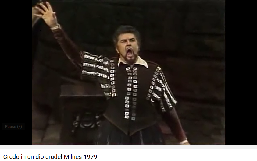 otello credi un un dio crudele