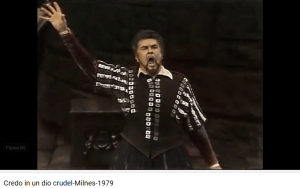 otello credi un un dio crudele