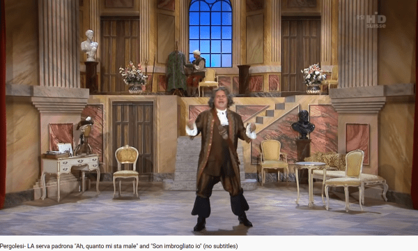 Pergolèse la Servante maîtresse