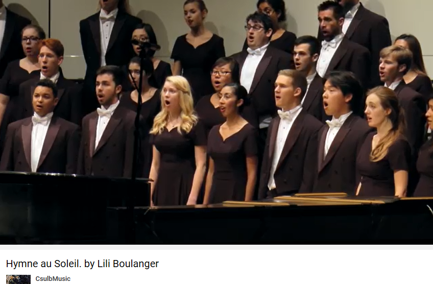 Lili Boulanger hymne au soleil