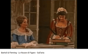 les noces de Figaro sull aria