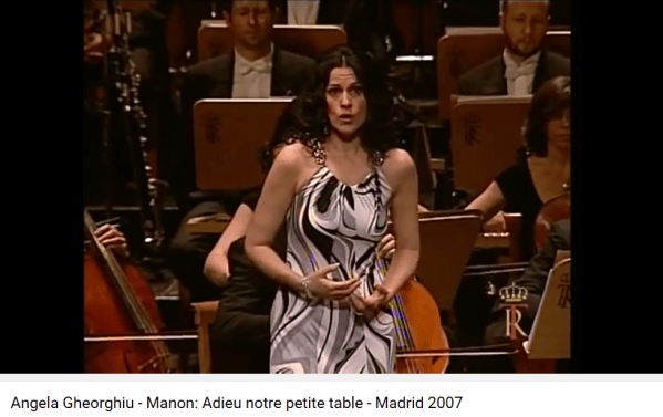 massenet manon adieu notre petite table