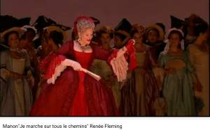 massenet manon je marche sur tous les chemins