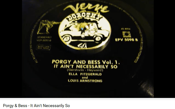 gershwin porgy and bess it ain t necessarily so