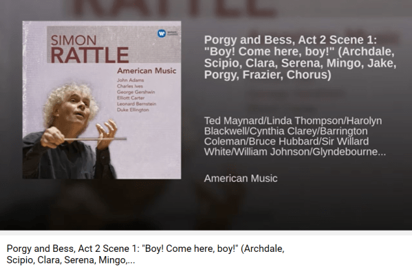 geshwin porgy and bess archdale