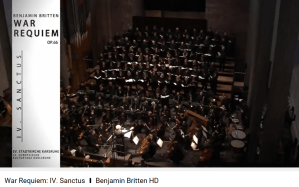 Britten War Requiem Sanctus