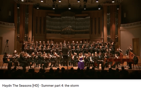 haydn les saisons l'été