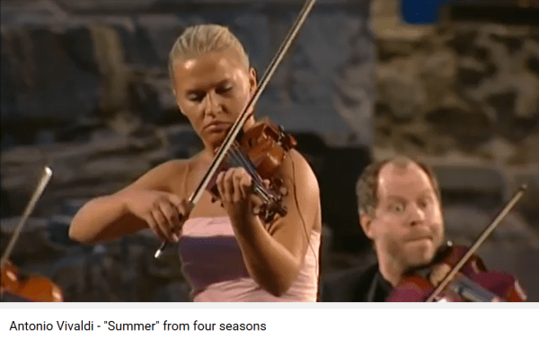 Vivaldi 4 saisons l'été