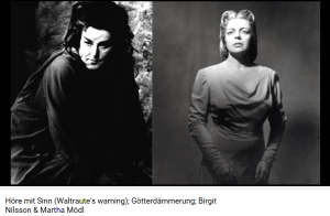 Wagner Crépuscule Waltraute et Brunnhilde