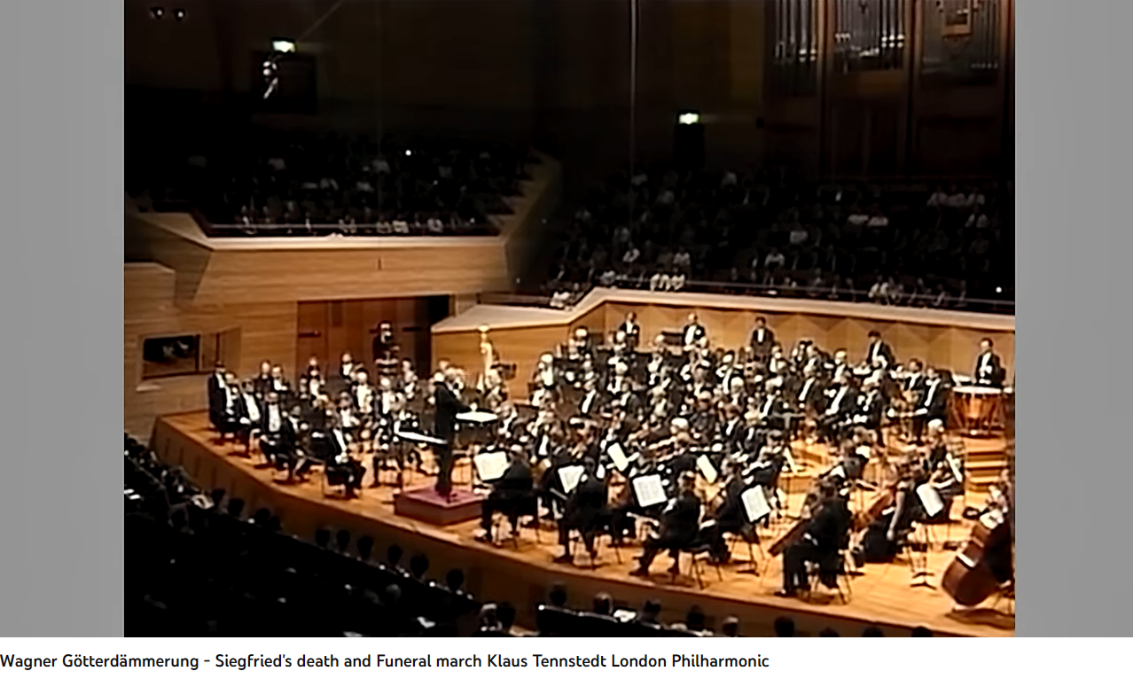 Wagner le Crépuscule des dieux Mort de Siegfried et marche funèbre