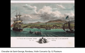 de Saint-Georges concerto pour violon