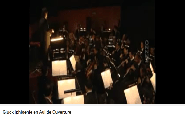 Gluck Iphigénie en Aulide ouverture