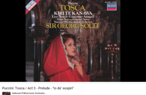 Puccini Tosca prélude acte III