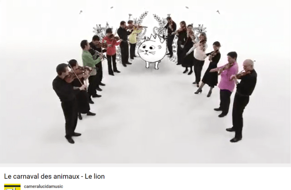 Saint-Saens Carnaval des animaux le lion