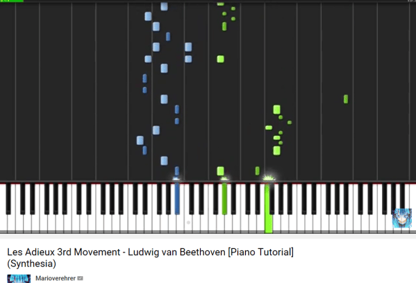 beethoven sonate les adieux 3e mouvement