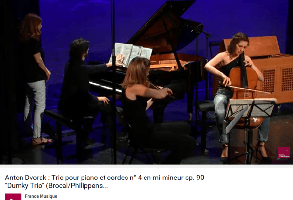 Dvorak trio dumky