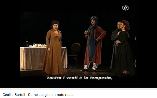Mozart Cosi Come scoglio immoto resta