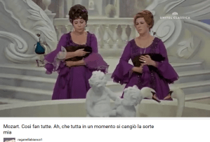 Mozart Cosi fan tutte Ah, che tutta in un momento