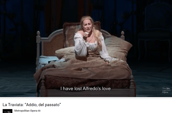 Verdi Traviata adio del passato Diana Damrau
