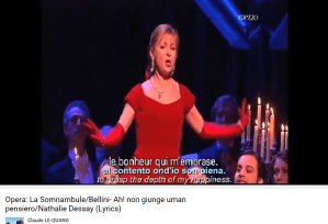 Bellini La Somnambule Ah non giunge Dessay