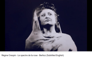 Berlioz Nuits d'été Spectre de la rose Crespin